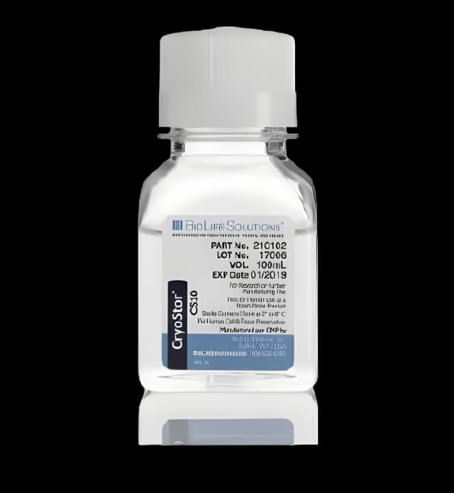Cryopreservation Media CryoStor® CS10 Freeze Media with 10% DMSO Clear - 210102