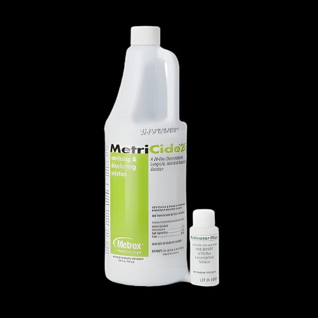 Glutaraldehyde High-Level Disinfectant MetriCide™ 28 Activation Required Liquid 32 oz. Bottle Max 28 Day Reuse
