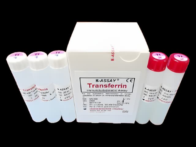 K-ASSAY® Transferrin Reagent Kit - 200 Tests for Clinical Labs