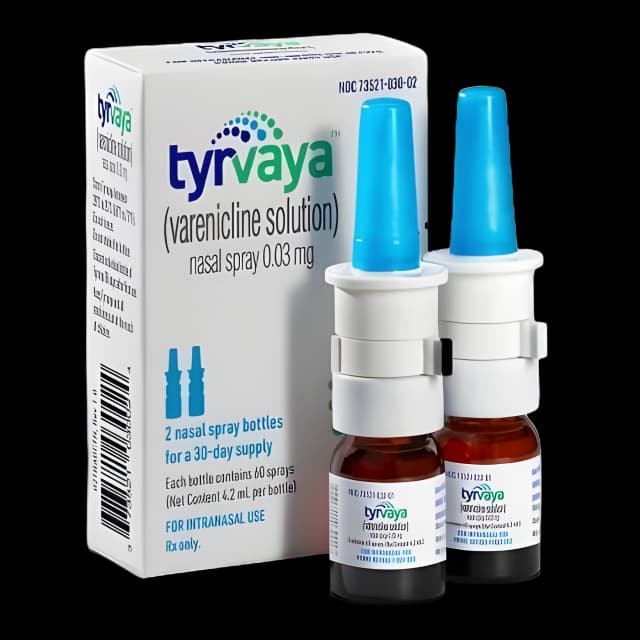 TYRVAYA™ Varenicline solution 0.03 mg Nasal Spray Pump Bottle 4.2 mL