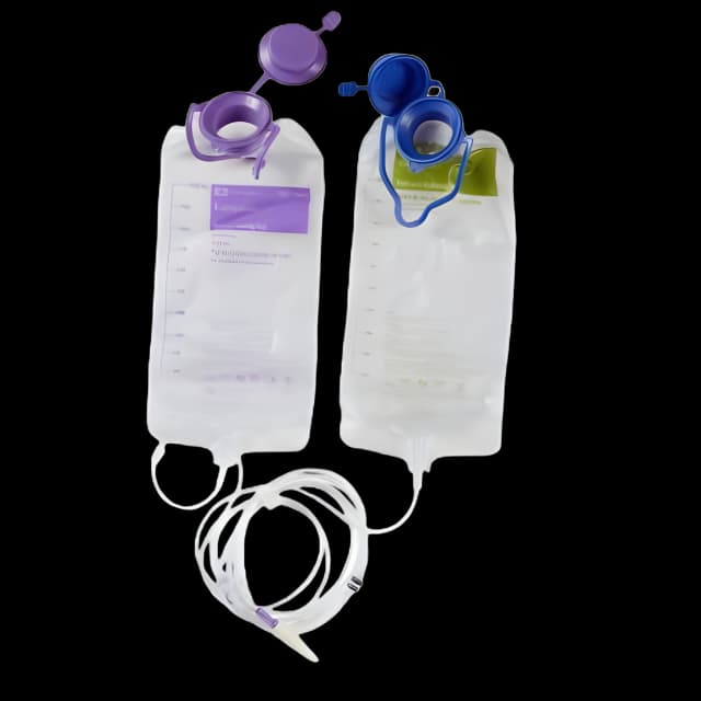 Enteral Feeding Pump Flush Bag Set Kangaroo™ ePump™ 1000 mL DEHP-Free PVC NonSterile
