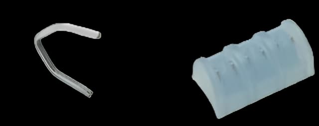 Adhesive Cartridge Style Ligating Clip SLS™ Classic Titanium Medium Blue Cartridge 6 Clips