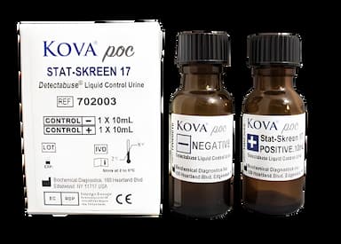 Drugs of Abuse Control Set by Detectabuse® Stat-Skreen® - Positive/Negative Level, 2 X 10 mL