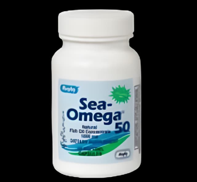 Rugby® Sea Omega Fish Oil 1000 mg Omega 3 Supplement - 50 Softgels
