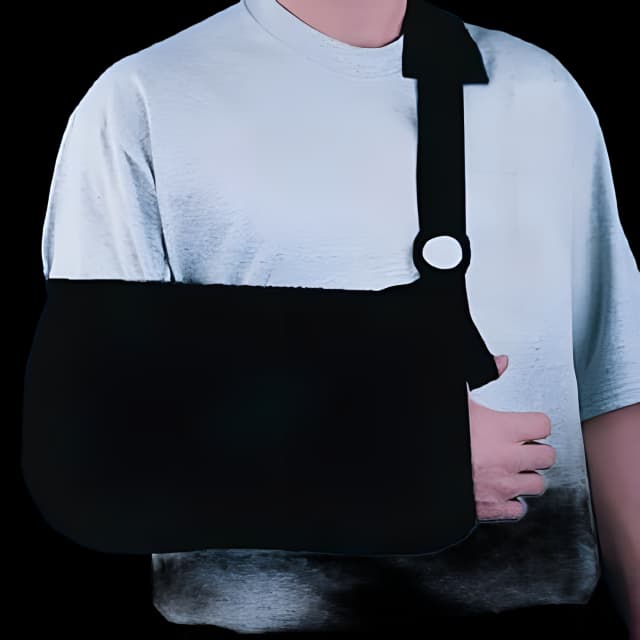 Arm Sling Rolyan® Hook and Loop Closure X-Large, 22 L X 8.5 H Inch