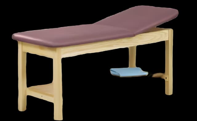 H-Brace Treatment Table with Shelf ETA Classic Series Fixed Height - 1020-27-088-3BK-1DC