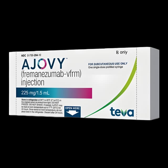 Ajovy Fremanezumab 225mg Migraine Prevention Injection