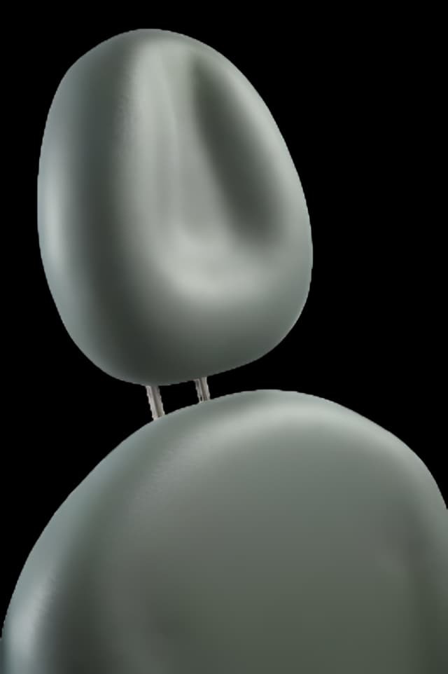 Midmark 641 Procedure Table Headrest - Curative Copper