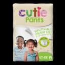 Unisex Toddler Training Pants Cutie Pants® Pull On with Tear Away Seams Size 4T to 5T Disposable Heavy Absorbency