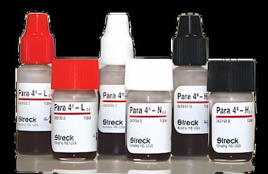 Hematology Control Set Para 4® WBC, RBC, HGB, HCT and Platelet Values Low Level / Normal Level / High Level 3 X 1.5 mL