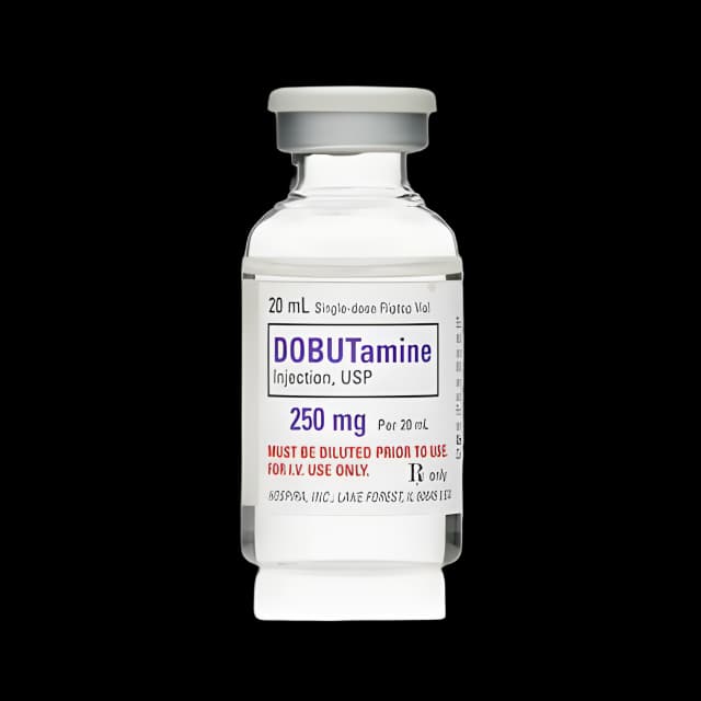 Dobutamine HCl, Preservative Free 12.5 mg / mL Injection Single-Dose Vial 20 mL - 1016940