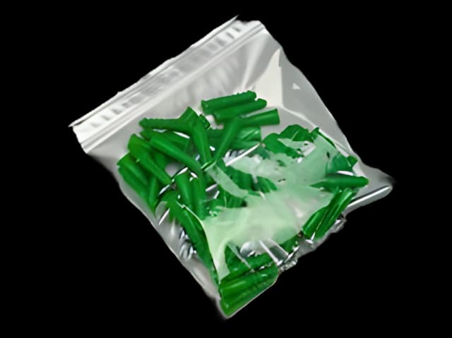 Reclosable Bag Clear Line 12 X 15 Inch LDPE Clear Zipper / Seal Top Closure