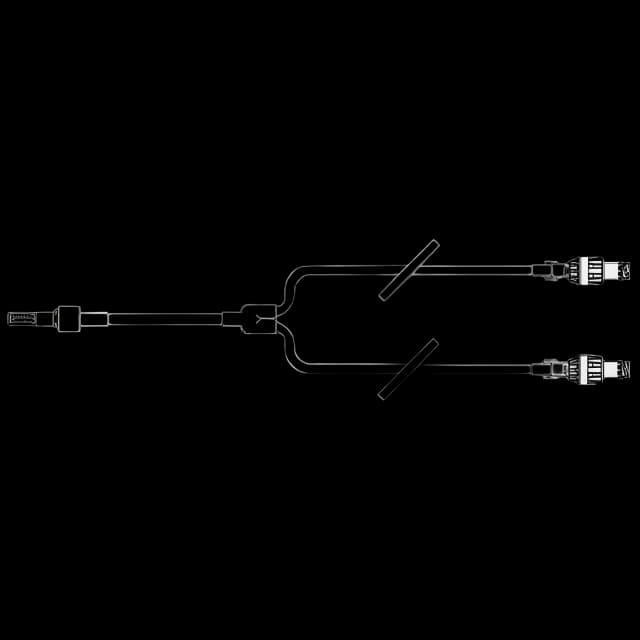 IV Extension Set Baxter® Needle-Free Port Micro Bore 5-7/10 Inch Tubing Without Filter Sterile