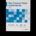 Skin Closure Strip McKesson 1/8 X 3 Inch Nonwoven Material Reinforced Strip White