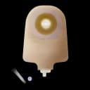 Urostomy Pouch Premier™ One-Piece System 9 Inch Length Flat, Pre-Cut 1-1/2 Inch Stoma Drainable