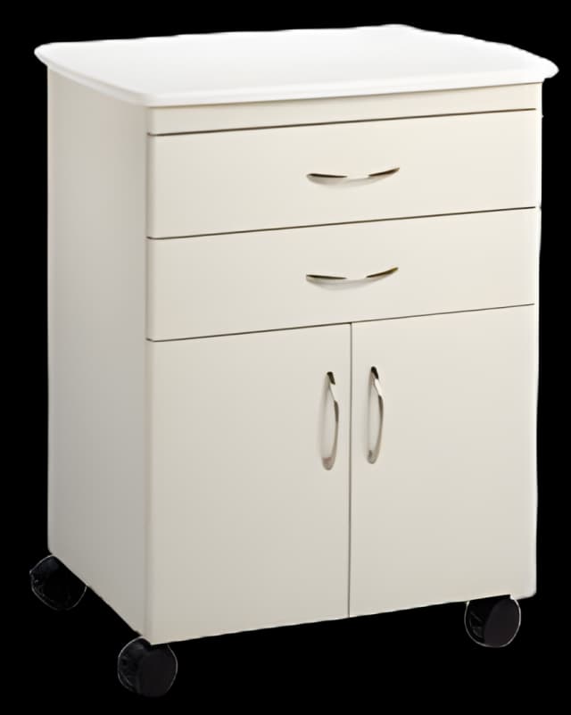 Midmark M2 Series Treatment Cabinet - Mobile, 2 Drawers