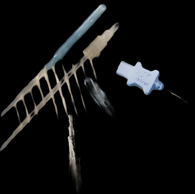 Esophageal Stethoscope with Temperature Sensor 18 Fr. PVC Regular Tube - 81-040418