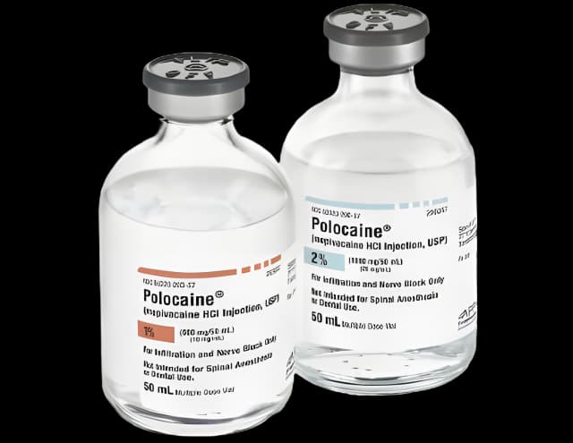 Polocaine® Mepivacaine HCl 2%, 20 mg / mL Injection Multiple-Dose Vial 50 mL - 63323029657