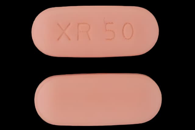 Seroquel XR® Quetiapine Fumarate 50 mg Tablet Bottle 60 Tablets