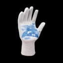 Cut Resistant Glove Liner Turtleskin™ CP Neon Insider Full-Finger Nylon / Polyester White Small