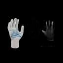 Cut Resistant Glove Liner Turtleskin™ CP Neon Insider Full-Finger Nylon / Polyester White Small