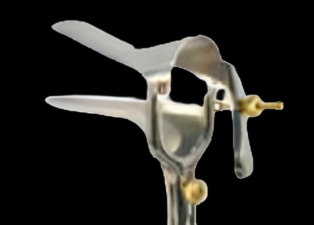 Vaginal Speculum MedGyn Vu-More™ Graves NonSterile Surgical Grade Stainless Steel Large 40 mm Yoke Opening Reusable Without Light Source Capability
