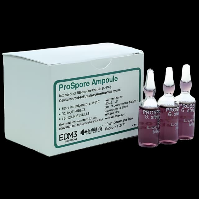 ProSpore Sterilization Biological Indicator Vial Steam