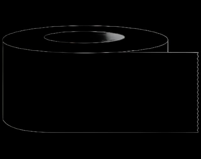 Shamrock Medical & Lab Blank Label Tape - 3/4 X 60 Inch