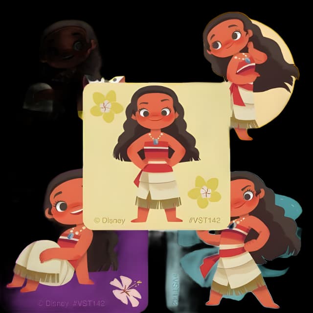 ValueStickers™ Moana Patient Reward Stickers 250 Pack