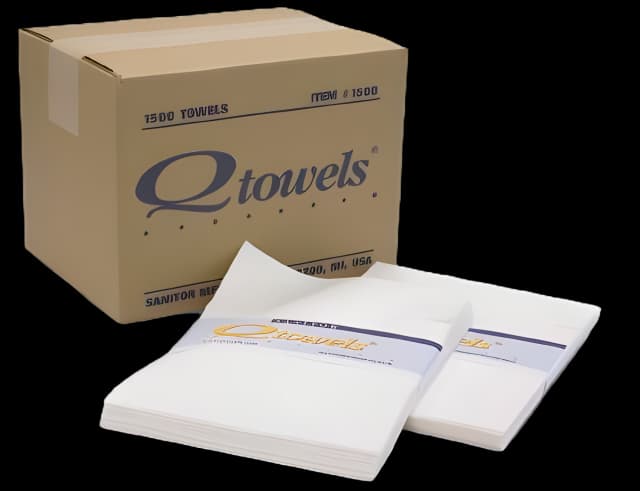 Paper Towel Q-Towels® Flat 9 X 12 Inch