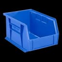 ULINE® Stackable Medical Storage Bin 5x5x9.5 Inch