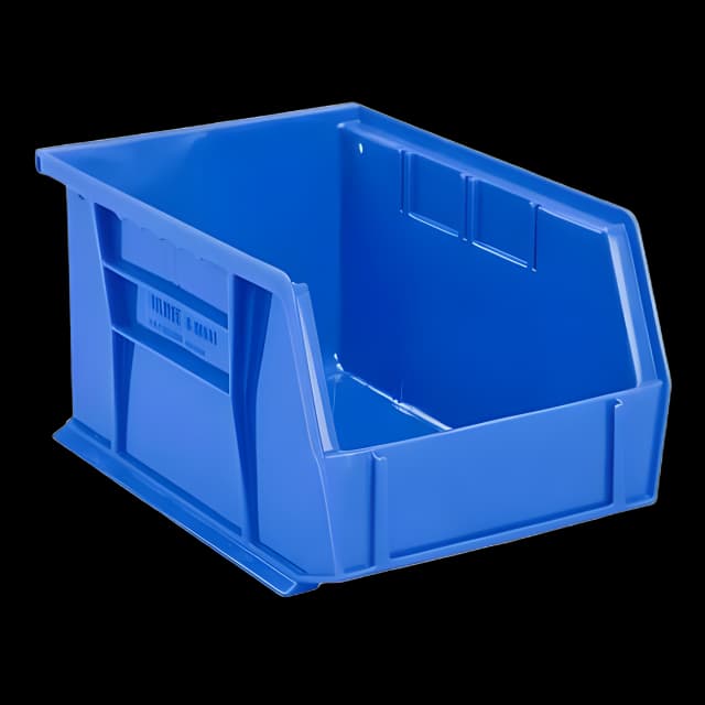 ULINE® Stackable Medical Storage Bin 5x5x9.5 Inch