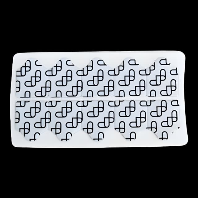 ECG Resting Electrode Midmark EZ-trode Tab Connector 100 per Pack - 2-100-0208