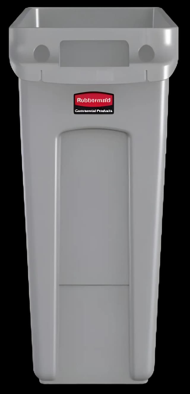 Rubbermaid Slim Jim 16-Gal Medical Trash Can