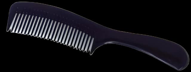 Comb Dawn Mist® 7 Inch Black Plastic