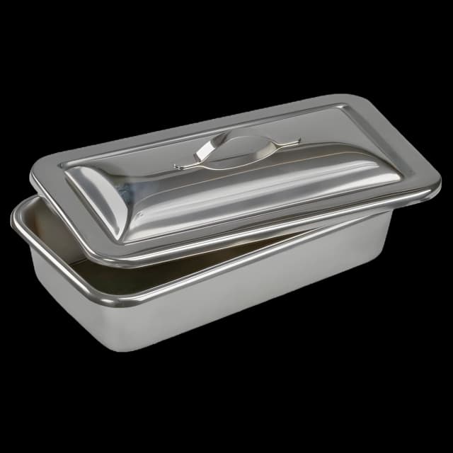 Catheter Tray Briggs MABIS Strap Handle Stainless Steel 2 X 5 X 8-4/5 Inch