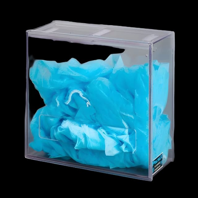 Poltex PETG Plastic PPE Dispenser - Secure & Durable