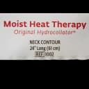 Moist Heat Therapy Pad HotPac™ Contour Neck One Size Fits Most Canvas Reusable