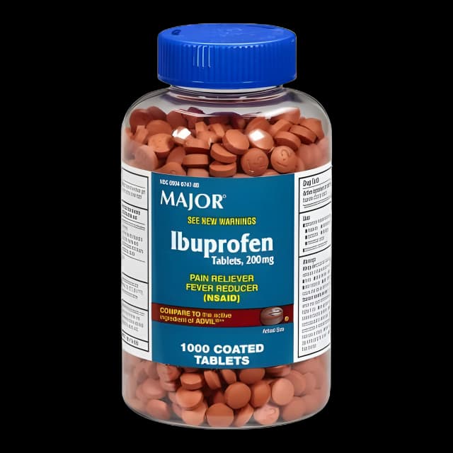 Major® Ibuprofen 200mg Pain Relief Tablets - 1000 Ct