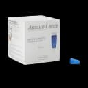 Safety Lancet Assure® 25 Gauge Protective Safety Cap Push Button Activation Finger - 990125