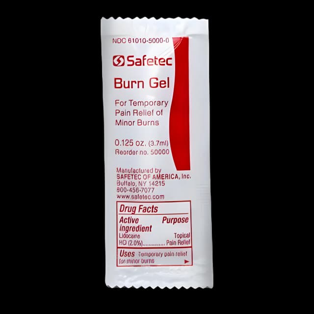 Burn Relief Safetec® Topical Gel 3.5 Gram Individual Packet