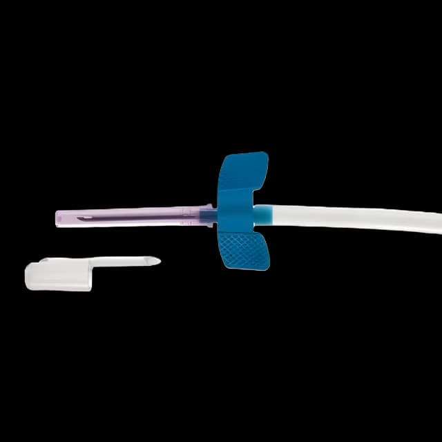 Arteriovenous Fistula Needle BioHole® 15 Gauge 1 Inch 12 Inch Tubing Without Port - FD+152530BC-CAP