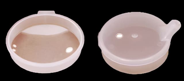 Anti-Splash Lid Independence Plastic, 3 X 1 X 3 Inch