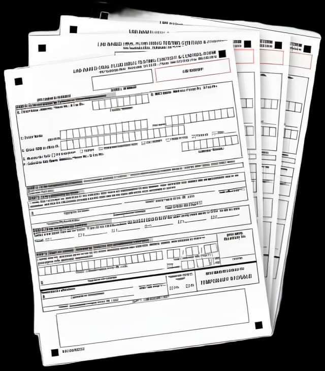 Urine 2 Part Result Form Photocopy Template 8.5 X 11 Inch