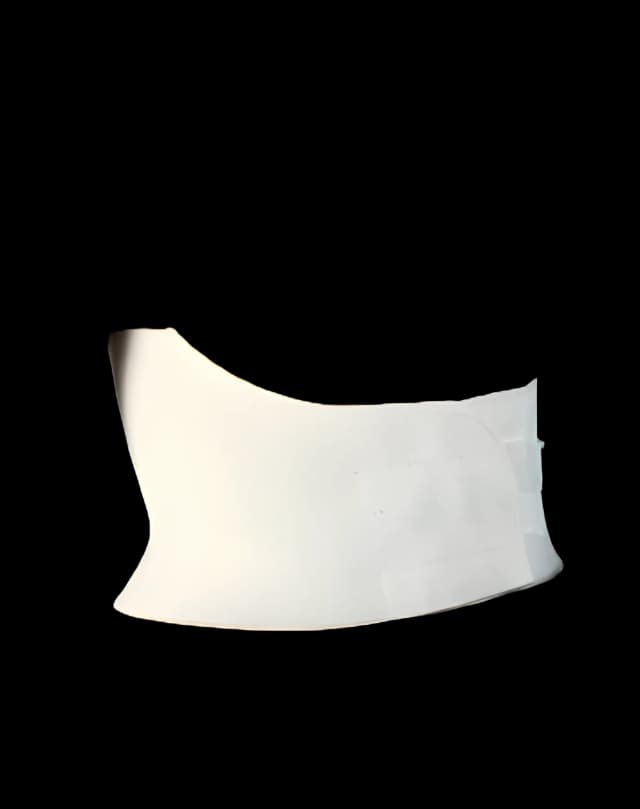 Rib Belt Comfor™ One Size Fits Most Hook and Loop Closure 24 to 60 Inch Rib Circumference 6 Inch Back Height to 4 Inch Front Height Adult