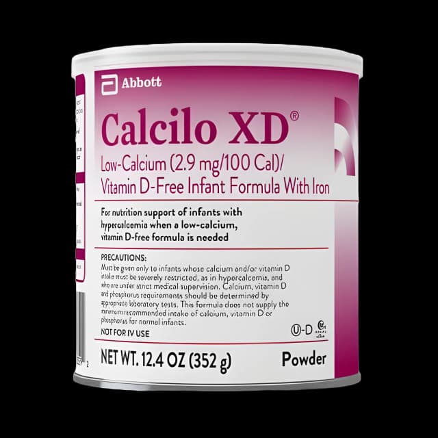 Infant Formula Calcilo XD® Unflavored 12.4 oz. Can Powder Low Calcium Hypercalcemia