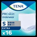 Unisex Adult Absorbent Underwear TENA® ProSkin™ Extra Protective Pull On with Tear Away Seams Small Disposable Moderate Absorbency