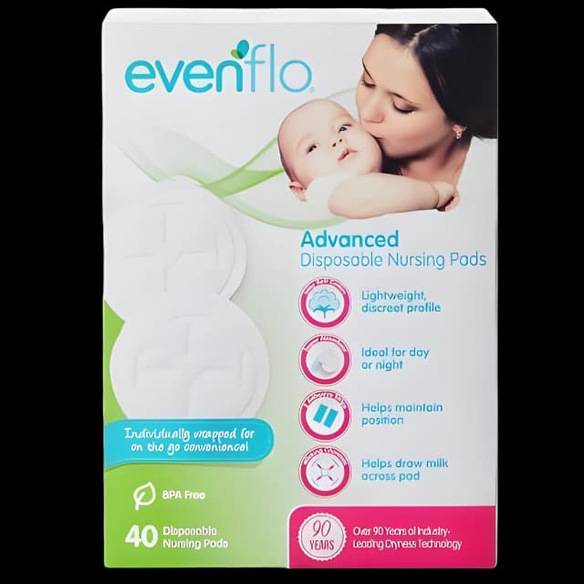 Evenflo Advanced Disposable Nursing Pads - Leak-Proof Comfort