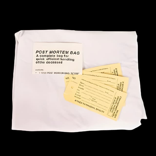 Vinyl Post Mortem Bag 36x90 | MedSource International