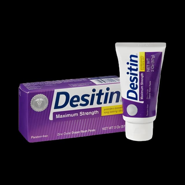 Diaper Rash Treatment Desitin® 2 oz. Tube Unscented Paste